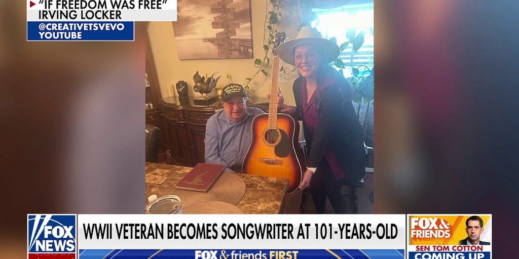 WWII vet becomes published songwriter at 101 with 'If Freedom was Free'