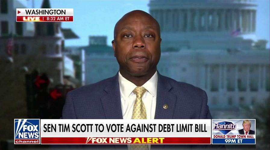 Americans can’t afford Biden with an ‘unlimited credit card’: Sen. Tim Scott