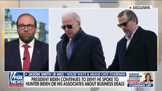 Biden family's use of fake names, companies is 'quite disturbing,' says Rep. Jason Smith - Fox News