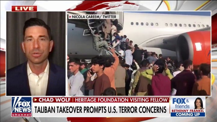 Chad Wolf: Biden administration ‘has no plan, created crisis in Afghanistan’