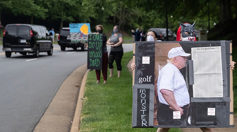 New Biden campaign ad slams Trump golf outing