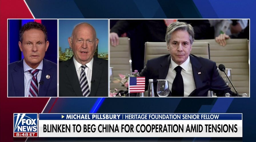 Blinken 'giving up enormous leverage' visiting China with no agreed outcome: Michael Pillsbury