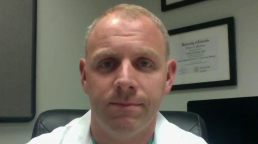 Critical care physician warns against re-opening America too quickly	