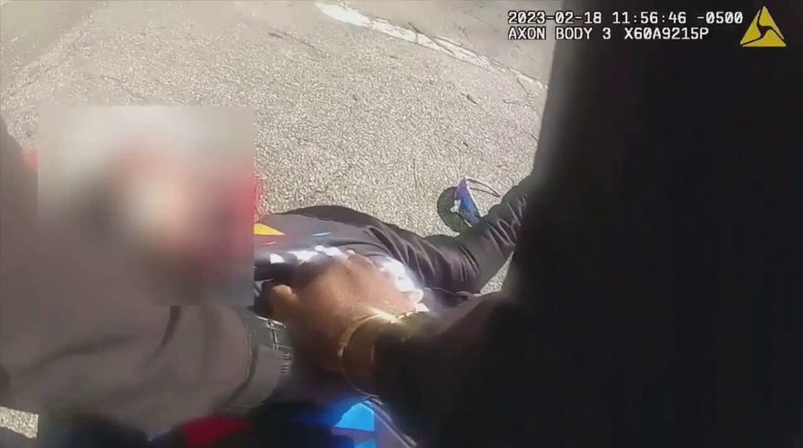 Atlanta police officer revives cyclist collapsed in road