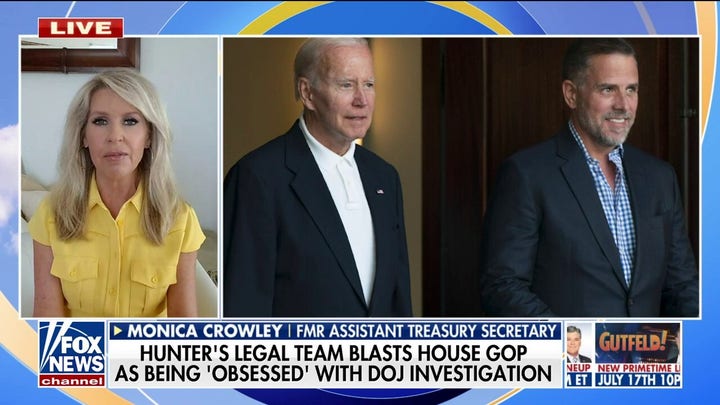 Hunter Biden's attorney is 'throwing out yet another shiny object': Monica Crowley