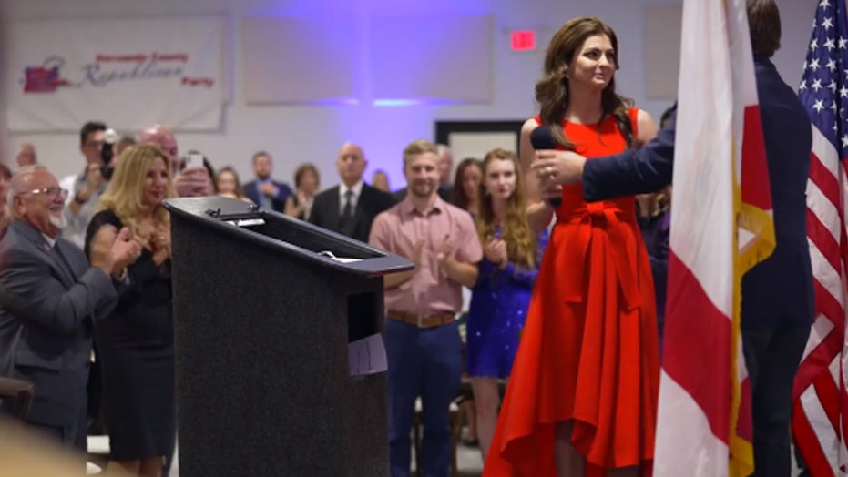 Florida first lady Casey DeSantis makes surprise first public appearance since breast cancer diagnosis