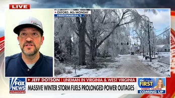 Lineman describes 'treacherous' conditions as winter storm prolongs power outages