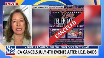 Californians slammed for canceling July 4 events over ICE raids: 'They're canceling patriotism'