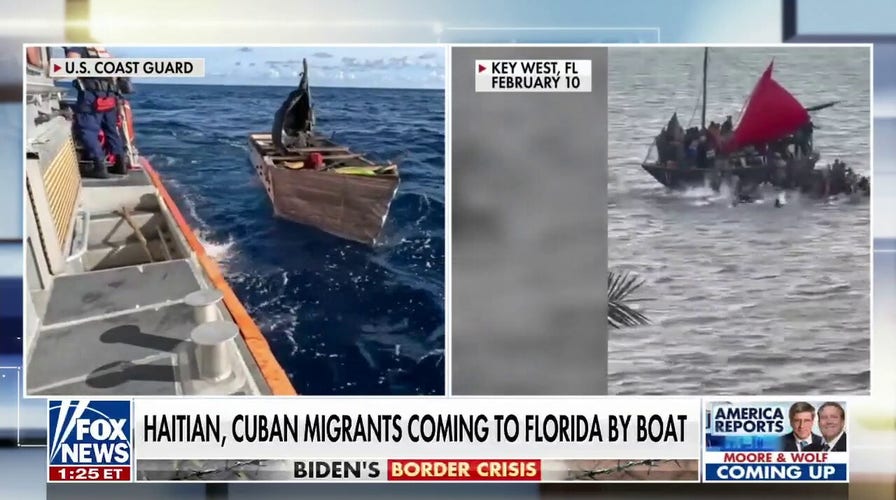 Coast Guard spots migrants drifting along Florida Keys
