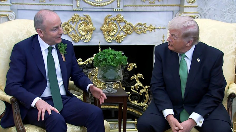  President Trump participates successful  the yearly  Friends of Ireland Luncheon