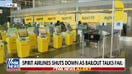 Spirit Airlines shuts down operations after bailout talks White House break down