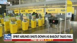 Spirit Airlines shuts down operations after bailout talks White House break down