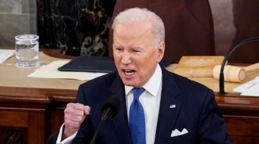 Hannity mocks Biden's State of the Union address: What was that? Larry the Cable Guy?