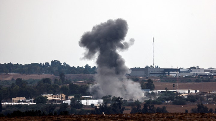 WATCH LIVE: Gaza City as Israel strikes back against devastating terror attacks
