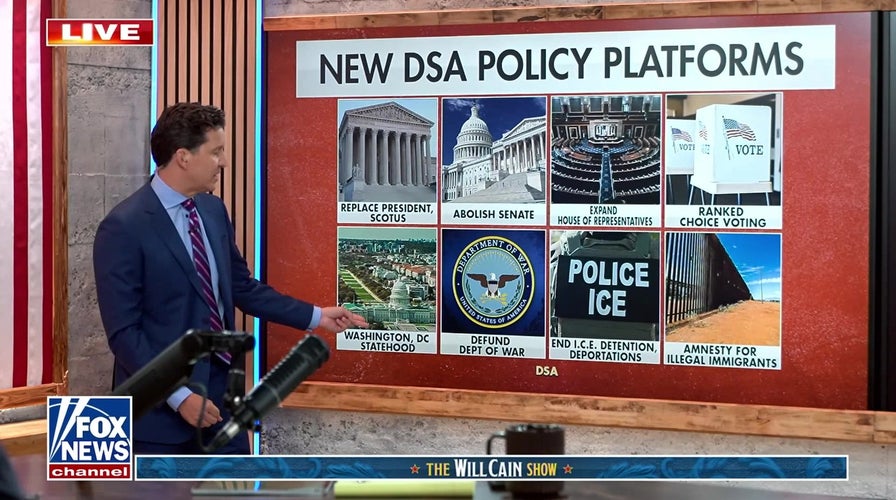 Will Cain: Establishment Democrats opened the door, and the DSA walked in
