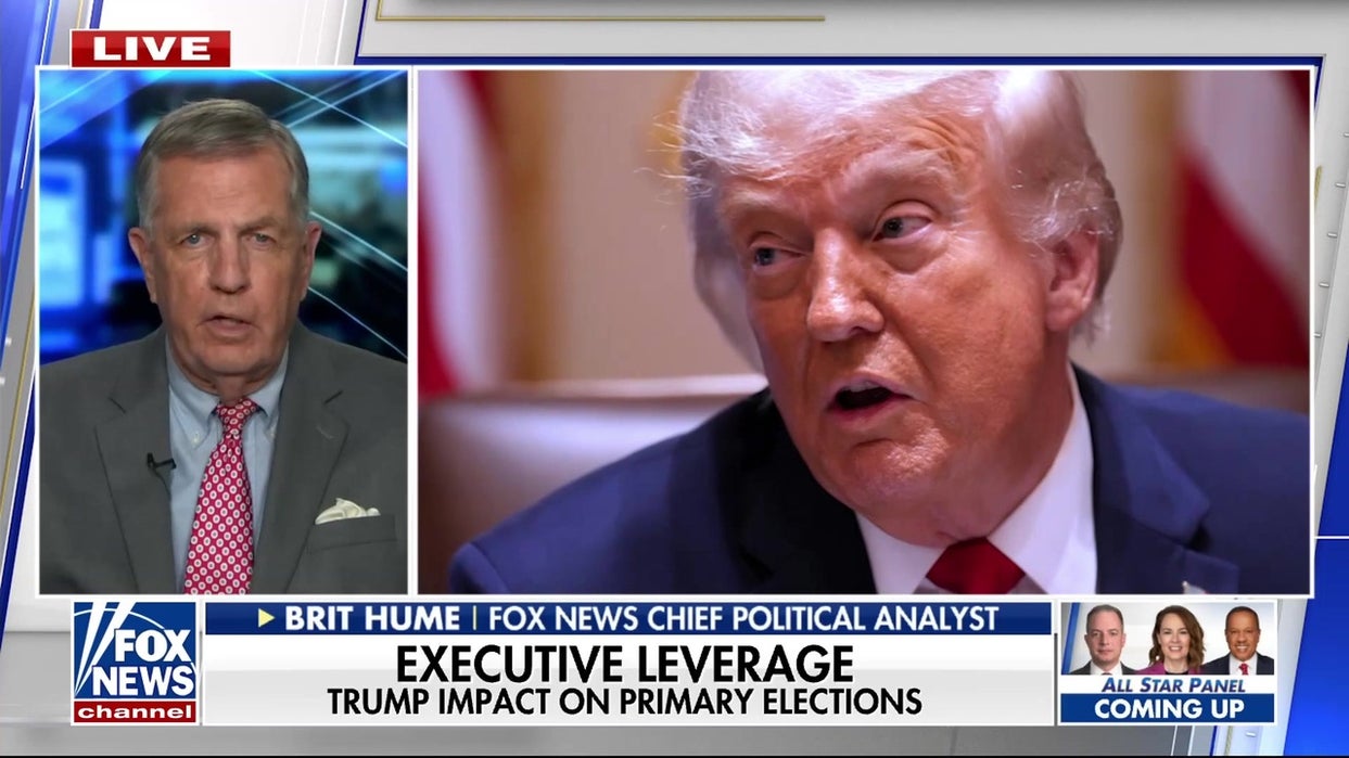 Brit Hume: This shows Trump’s strong grip on the Republican Party