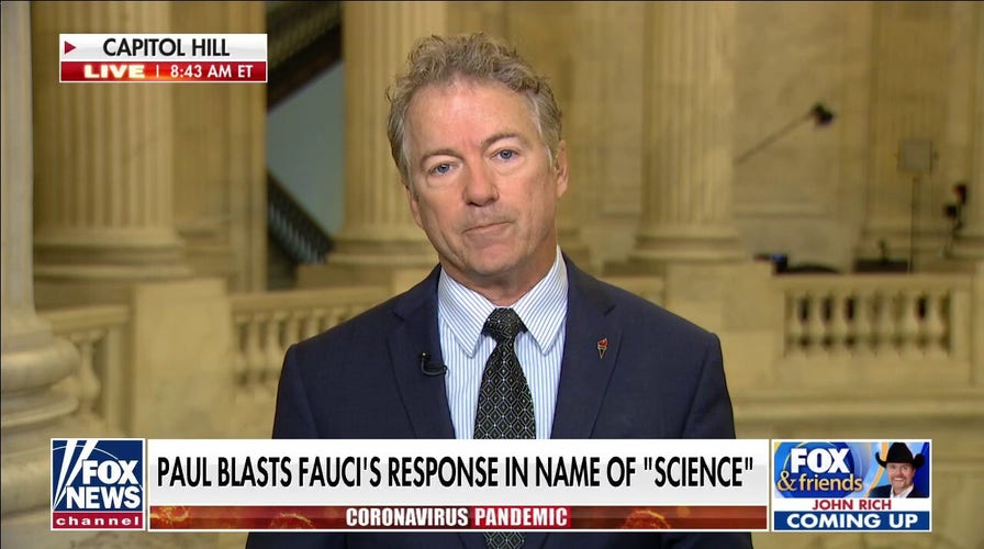 Sen. Paul: Fauci wants 'submission' on COVID-9