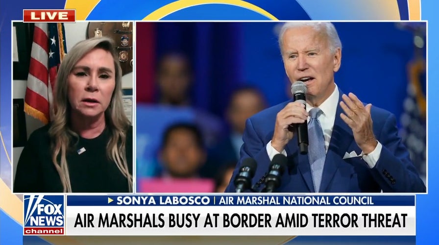 Biden admin sending air marshals to the border amid terror threat is 'absolutely madness': Sonya Labosco