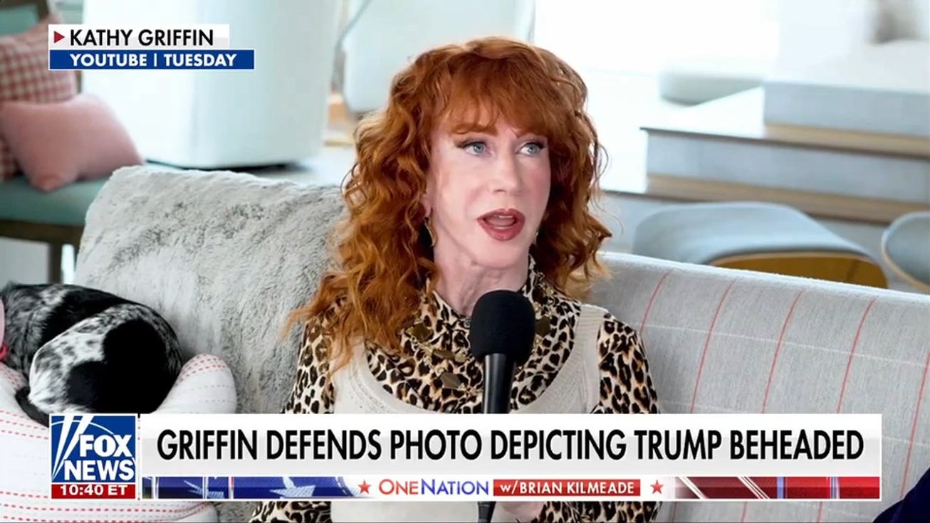 Kathy Griffin slammed over defense of controversial Trump photo