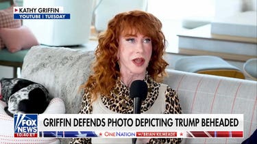 Kathy Griffin slammed over defense of controversial Trump photo