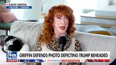 Kathy Griffin slammed over defense of controversial Trump photo