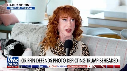 Kathy Griffin slammed over defense of controversial Trump photo