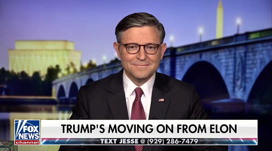 Elon Musk will ‘absolutely not’ derail ‘big, beautiful bill,’ says Speaker Johnson