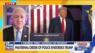 We're seeing 'overwhelming support' for Trump, says National Fraternal Order of Police president - Fox News