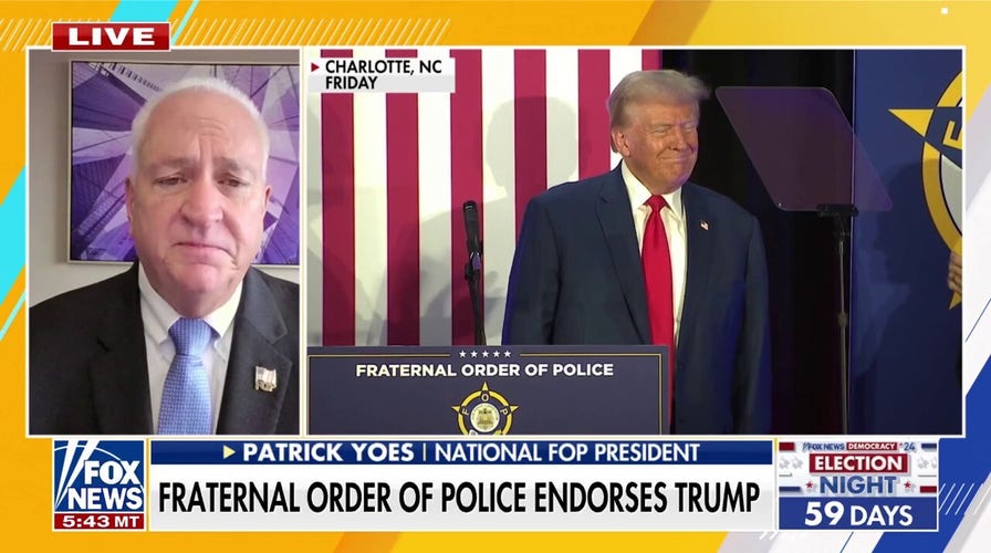 We're seeing 'overwhelming support' for Trump, says National Fraternal Order of Police president