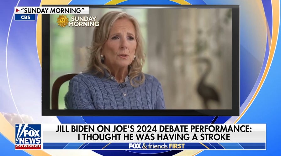 Jill Biden thought Joe Biden was having a stroke during 2024 debate