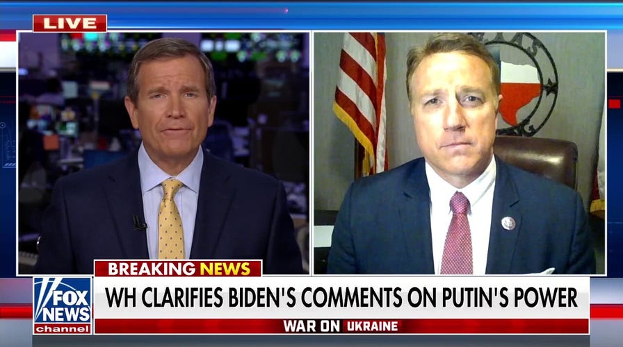 Rep. Pat Fallon says Biden is 'following from behind' on Russia-Ukraine war