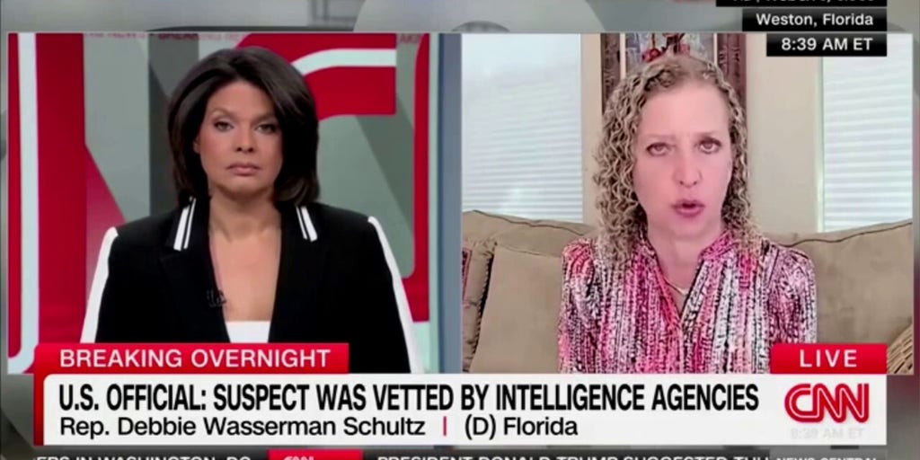Rep Wasserman Schultz says Trump fails to blame himself for National Guard shooting