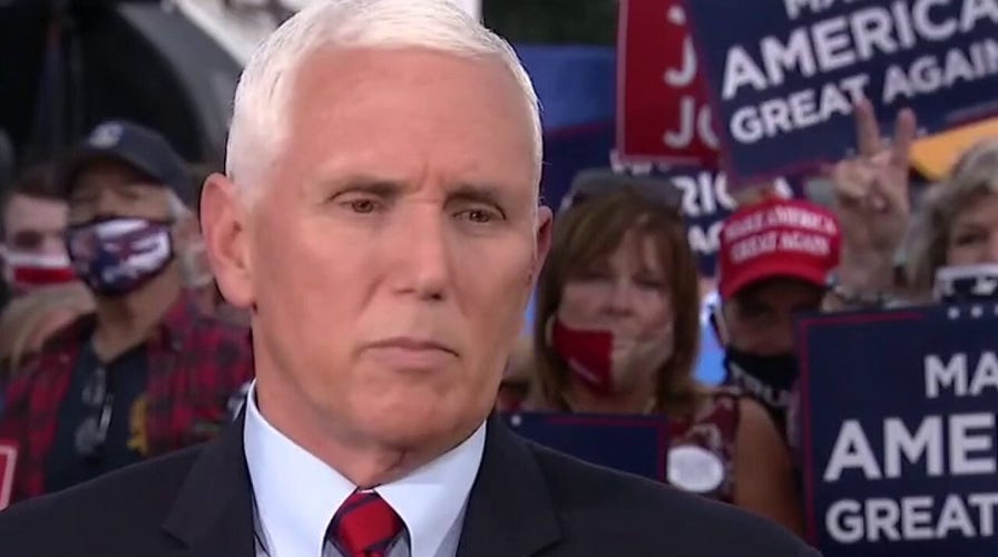 Mike Pence urges governors, mayors to restore order, defends COVID response, talks Trump's health and taxes