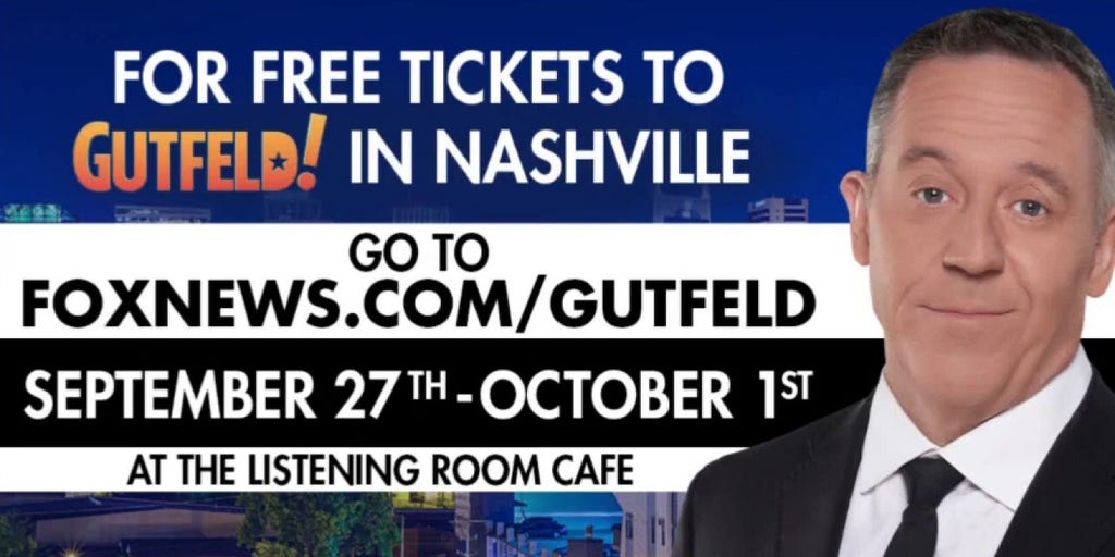 ‘Gutfeld!’ announces free tickets available for upcoming shows in ...