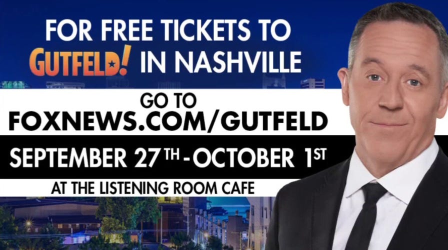 ‘Gutfeld!’ announces free tickets available for upcoming shows in Nashville