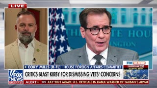 John Kirby torched for accidental email: 'Time for veterans to call him out' - Fox News