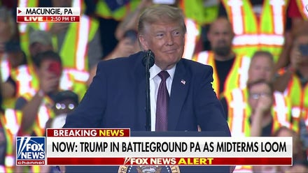 Trump touts successes in Pennsylvania speech