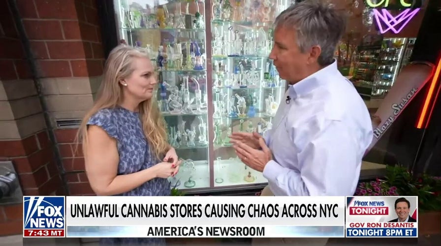 Unlawful weed shops causing chaos in New York City