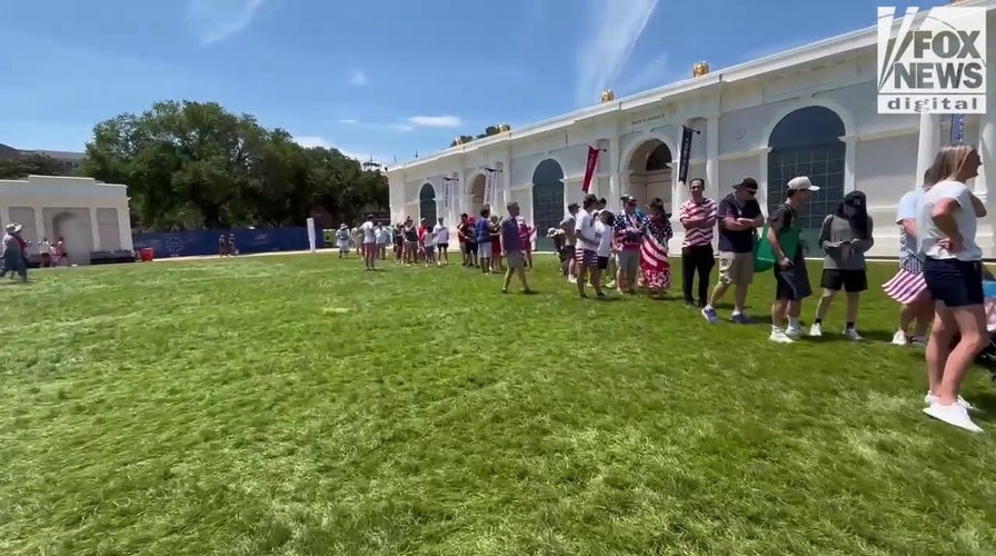 Americans gather on National Mall to celebrate America's 250th birthday despite sweltering heat