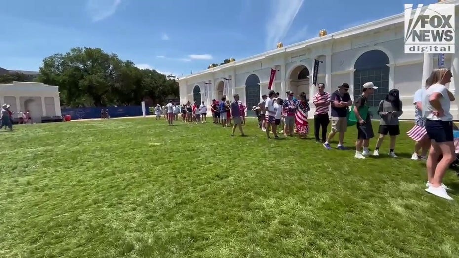 Americans gather on National Mall to celebrate America's 250th birthday despite sweltering heat