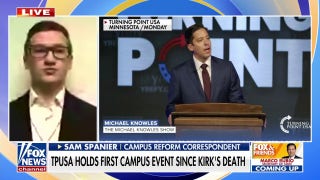 Students honor Charlie Kirk at first TPUSA event since assassination