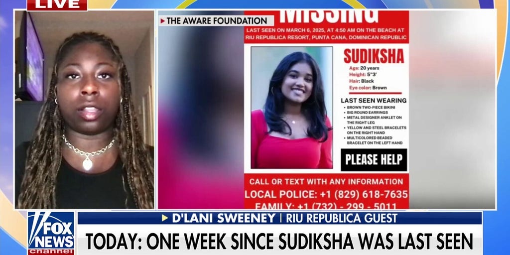 Officials desperately search for Sudiksha Konanki as disappearance marks one week