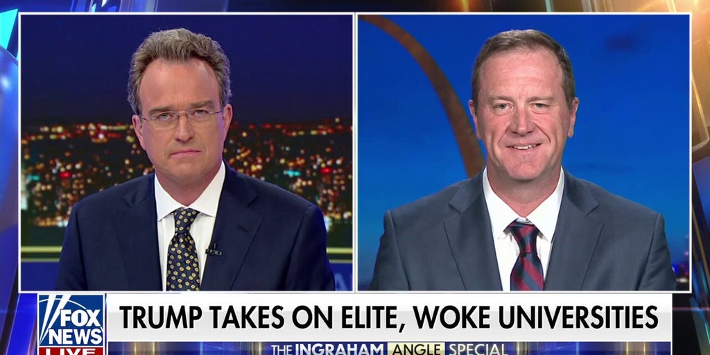 Harvard and Columbia are the 'wokest of the woke,' says Sen. Eric Schmitt