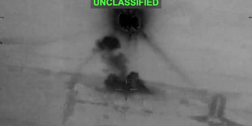 US military strikes Iranian targets after Strait of Hormuz attack