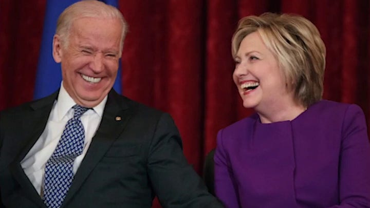 Is Hillary Clinton waiting in the wings should Joe Biden withdraw from the 2020 race?