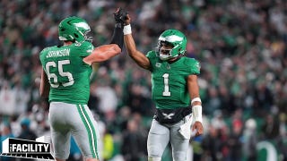 Lane Johnson on Jalen Hurts’ growth and what makes him great | The Facility - Fox News