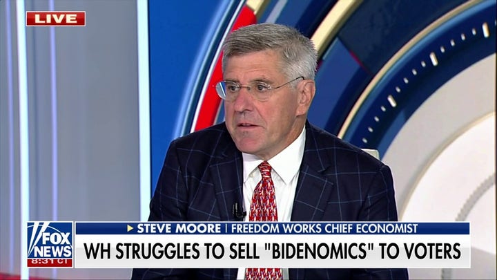 Main street America is not ‘feeling’ the success of ‘Bidenomics’: Steve Moore