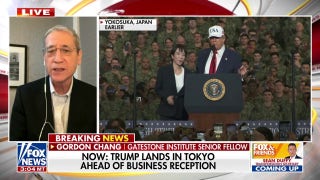 Trump lands in Tokyo ahead of reception with business leaders