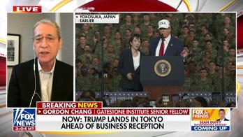 Trump lands in Tokyo ahead of reception with business leaders 