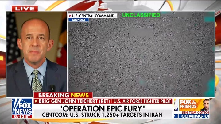 Brigadier General John Teichert details US, Israel strikes against Iran